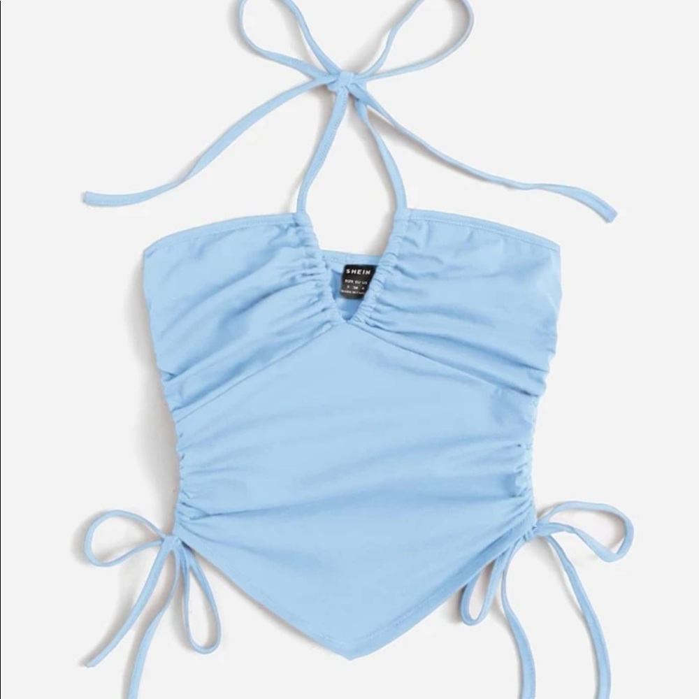 Drawstring Tube Top